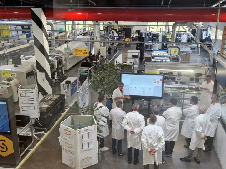 Planification et ordonnancement en mode Lean sur un tableau digital SmartWip